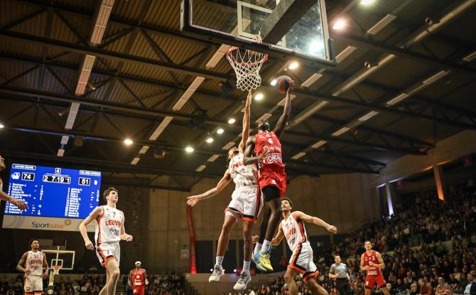 Coupe de Belgique de Basket : Charleroi se fait dominer par Louvain et s'arrête en demi