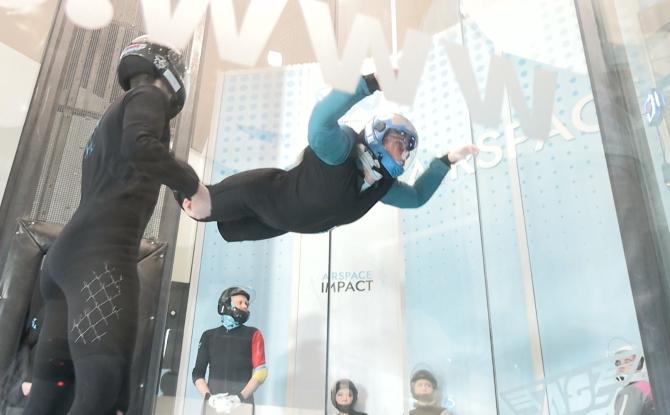 C Local : 3ème manche de la Indoor Para Skydiving World Series à Gosselies