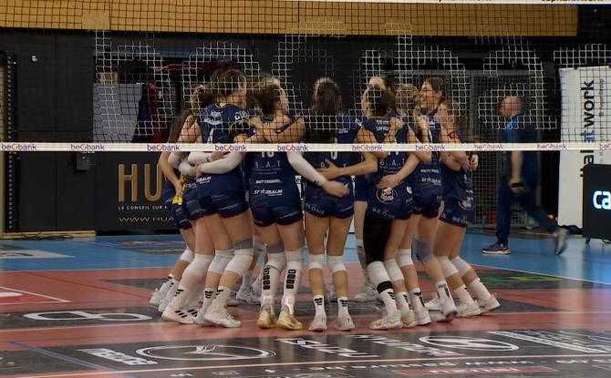 Volley : Tchalou se défait de Charleroi et s'offre un derby décisif pour les demi-finales de play-off !
