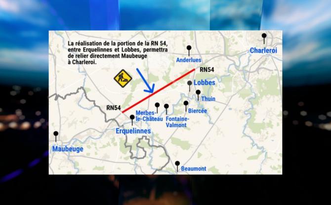 RN54 : le projet de route entre Erquelinnes et Lobbes avance enfin