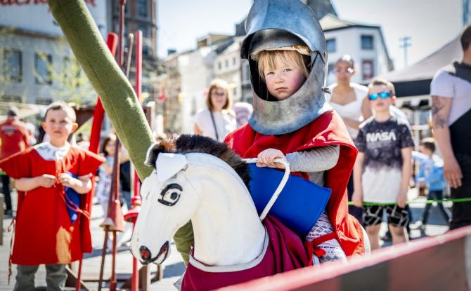 Les Médiévales de retour à Charleroi le 18 avril!