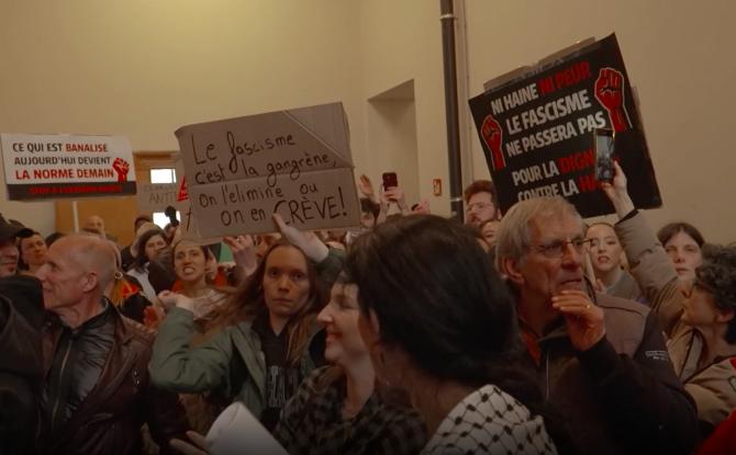 Charleroi: La venue du vice-président européen a été fortement perturbée