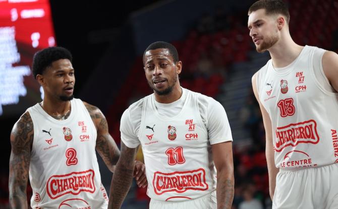 BNXT League : Le Spirou Charleroi s'incline face à Groningue