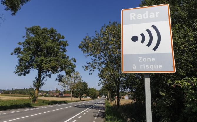 Charleroi: Découvrez la liste des radars prévus la semaine du 13 avril