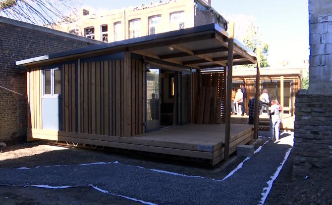 Des Tiny Houses à vocation sociale inaugurées à Marcinelle !