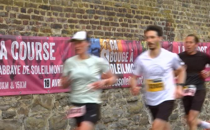 Jogging de Soleilmont: beau parcours et bonne ambiance