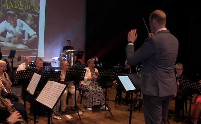 C Local : "La fanfare de Sivry fait son cinéma"