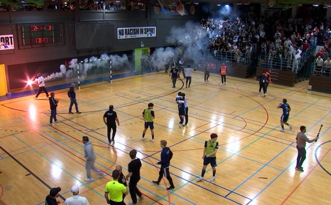 Le Futsal My Cars Charleroi a craqué face à son rival