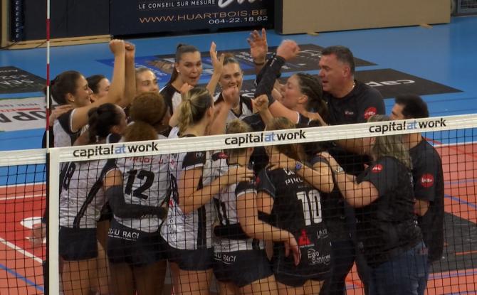 Tchalou se régale mais Charleroi enlève le golden set