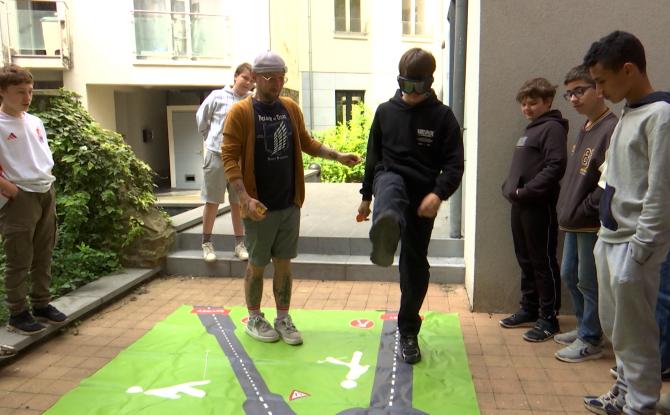 Charleroi : le Centre Ener'J sensibilise les jeunes aux dangers du quotidien