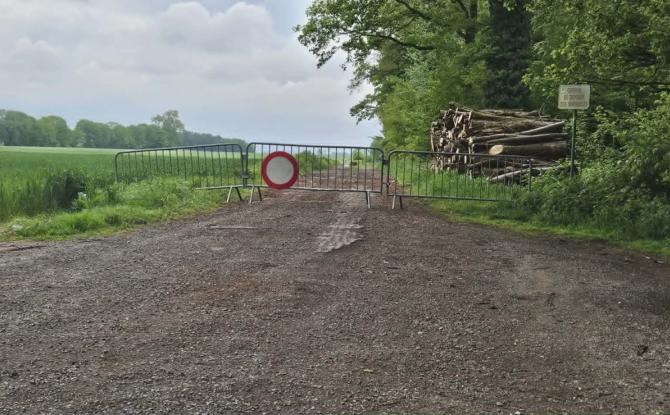 Fermeture d’un chemin à Marbaix-la-Tour, suite au décès de 3 chiens