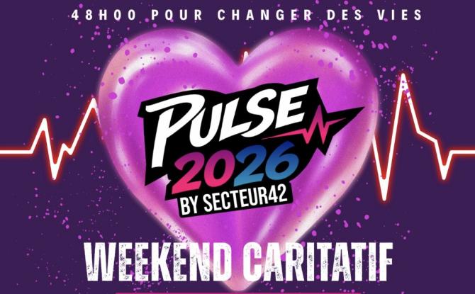 Le Secteur 42 organise "Pulse 2026" : un week-end solidaire pour soutenir un projet