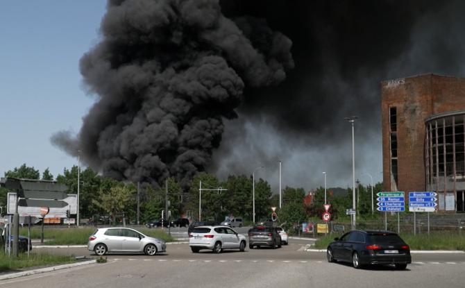 Incendie sur le site de Tibi : une batterie au lithium suspectée
