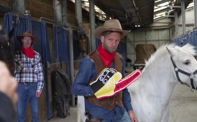 Making of du Clip des Michel Michel qui lancent leur hymne pour la coupe du monde de foot