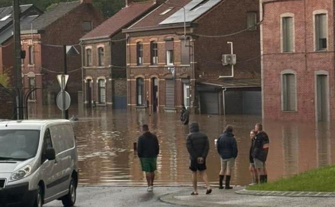 Des pluies historiques s'abattent sur la région de Charleroi : Aiseau-Presles, Châtelet et Pont-à-Celles durement touchées