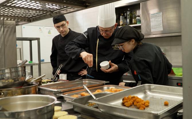 Hôtellerie-Restauration: Epreuve de qualification pour les élèves de l'IND Fleurus