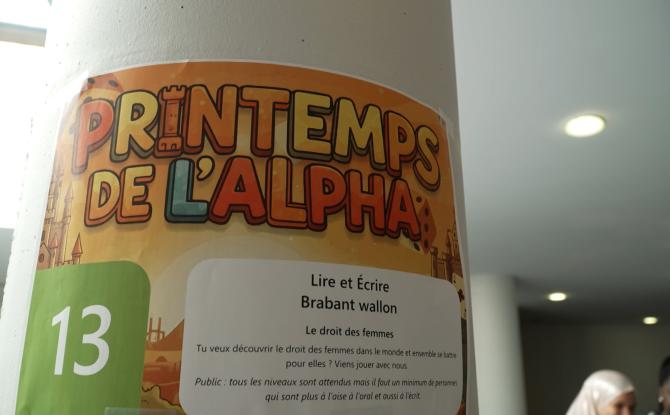 Le Printemps de l'Alpha 2026 de l'asbl Lire et Écrire s'est déroulé à Charleroi
