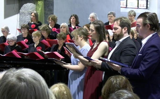 C Local : la Chorale des XVI en concert à Gerpinnes