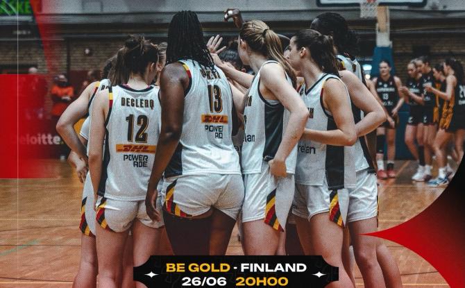 Basket : l'espoir du basket féminin sera à Charleroi ce vendredi soir