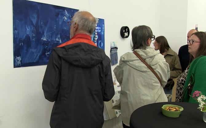 C Local : expo " Bleu Etc." pour les 10 ans de la Souris qui Crée