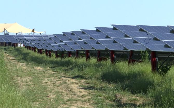 Un champ solaire innovant inauguré à Heppignies