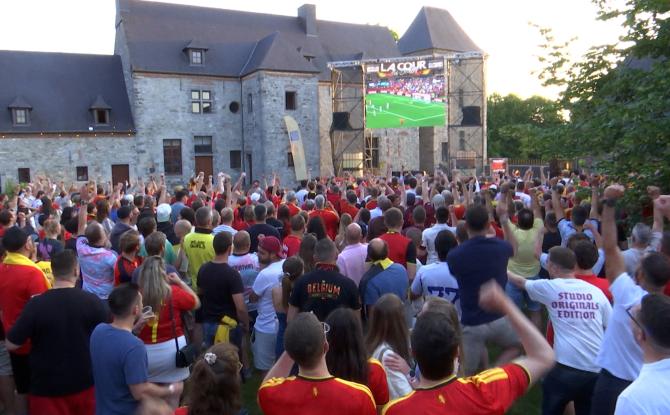 Ragnies : un réveil aux aurores pour soutenir les Diables Rouges